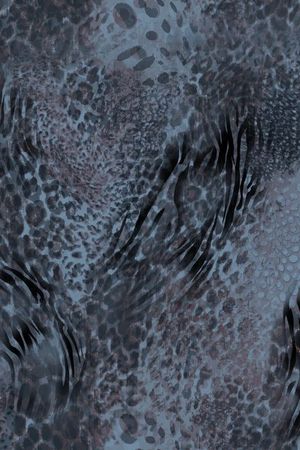 动物纹印花华亿平台图片