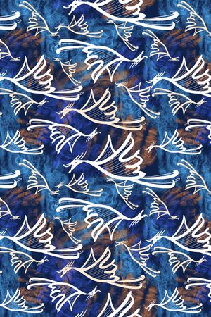 鸟印花华亿平台图片