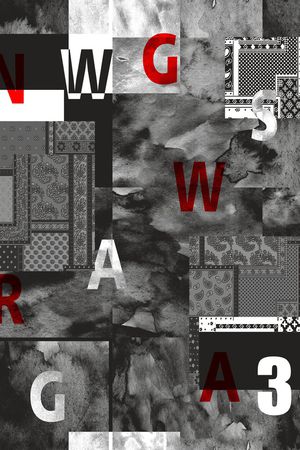 几何印花华亿平台图片