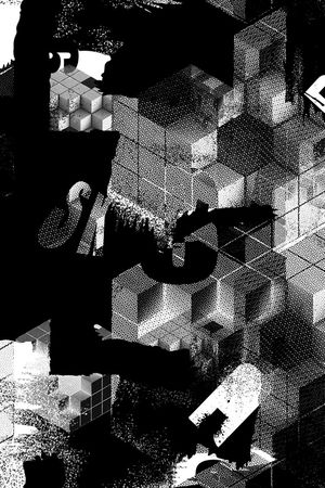 几何印花华亿平台图片