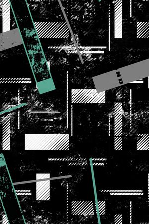 几何印花华亿平台图片