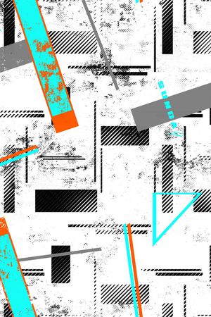 几何印花华亿平台图片