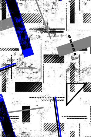 几何印花华亿平台图片