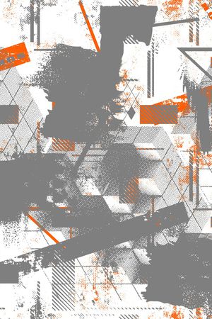 几何印花华亿平台图片