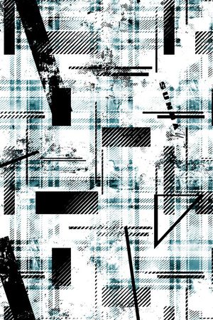 几何印花华亿平台图片