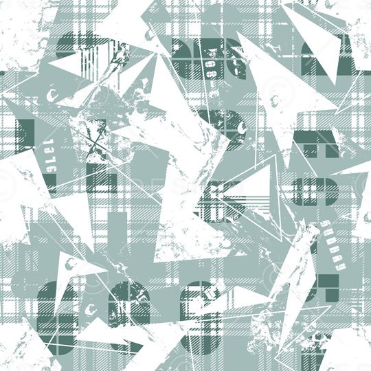 几何印花华亿平台图片