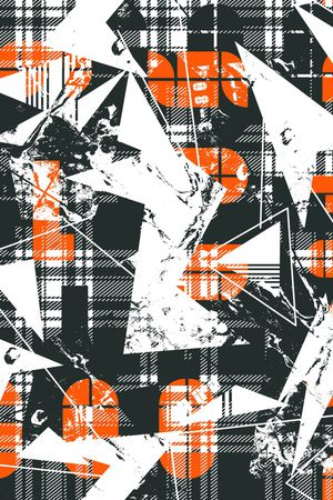 几何印花华亿平台图片