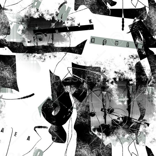 几何印花华亿平台图片