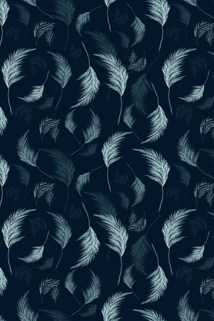 羽毛印花华亿平台图片