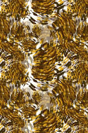 动物纹印花华亿平台图片