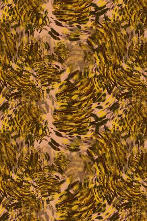 动物纹印花华亿平台图片