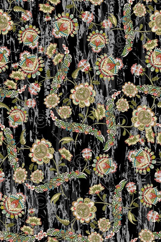 民族风印花华亿平台图片