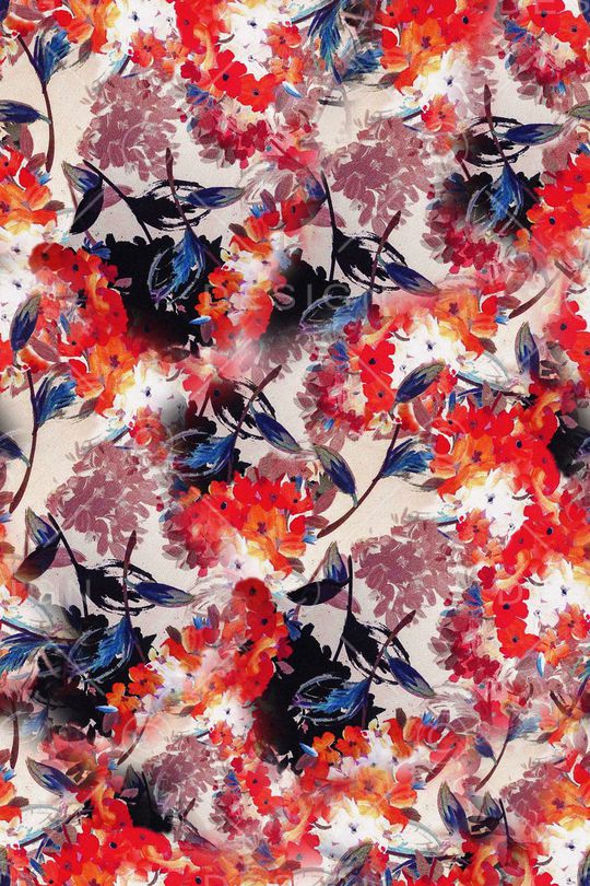 水彩印花华亿平台图片