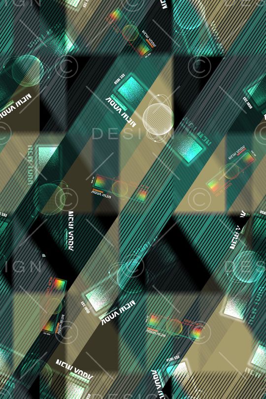 几何印花华亿平台图片