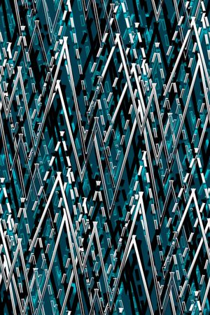 抽象男装印花华亿平台图片