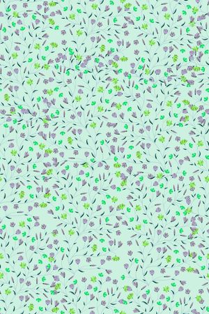 绿植树叶印花华亿平台图片