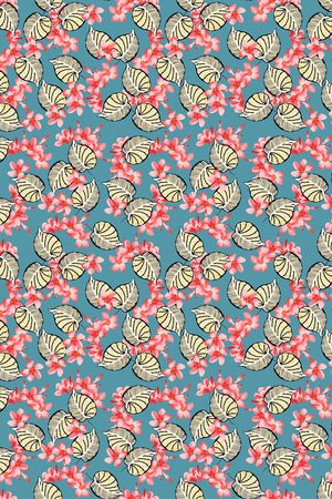 连衣裙印花华亿平台图片