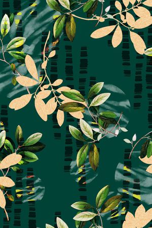 连衣裙印花华亿平台图片