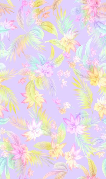 绿植树叶印花华亿平台图片