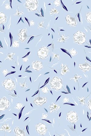 笔触印花华亿平台图片