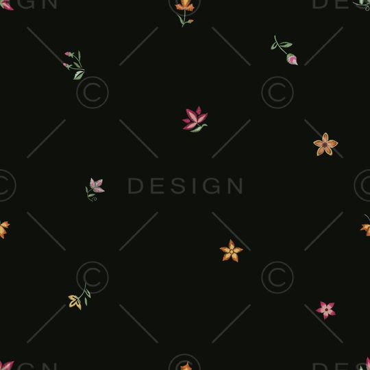 绿植树叶印花华亿平台图片