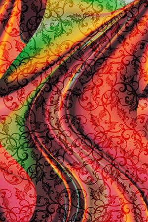 连衣裙印花华亿平台图片