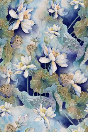 绿植树叶印花华亿平台图片