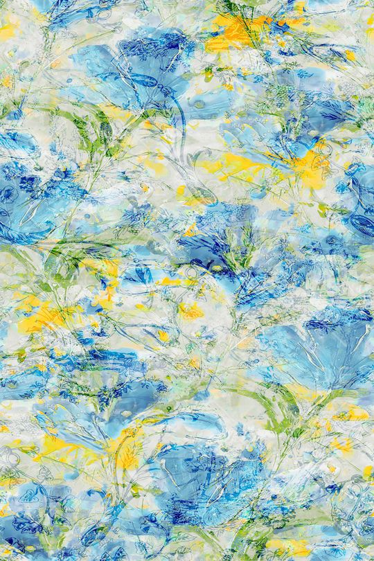 绿植树叶印花华亿平台图片