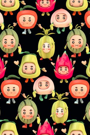 可爱印花华亿平台图片