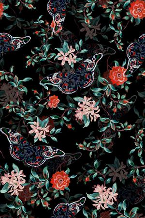 复古印花华亿平台图片