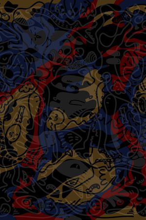 字母印花华亿平台图片