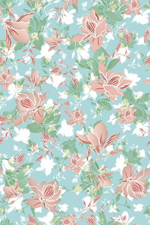 绿植树叶印花华亿平台图片