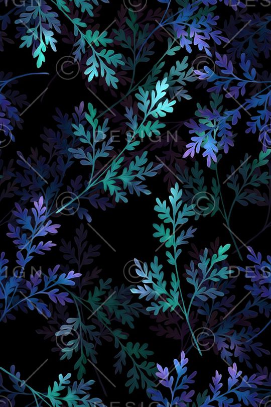 绿植树叶印花华亿平台图片