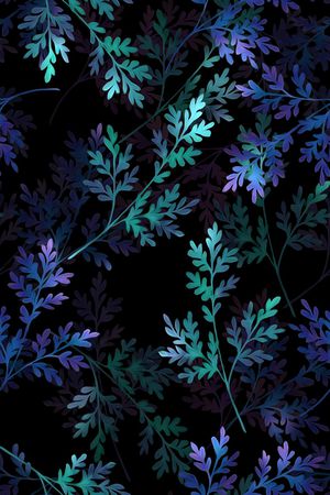 绿植树叶印花华亿平台图片