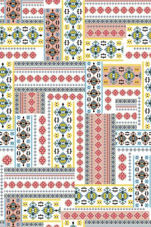 几何印花华亿平台图片