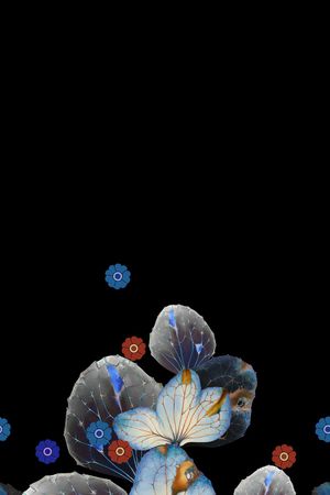 女装定位花印花华亿平台图片