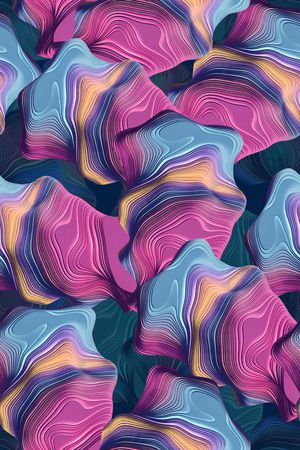 几何印花华亿平台图片