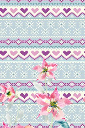 民族风印花华亿平台图片