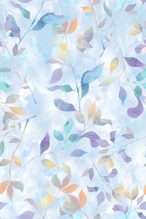 绿植树叶印花华亿平台图片