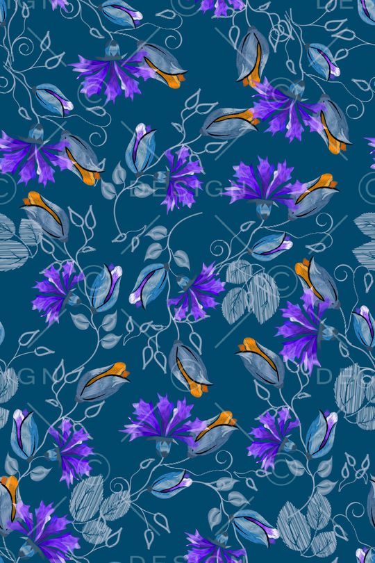 绿植树叶印花华亿平台图片