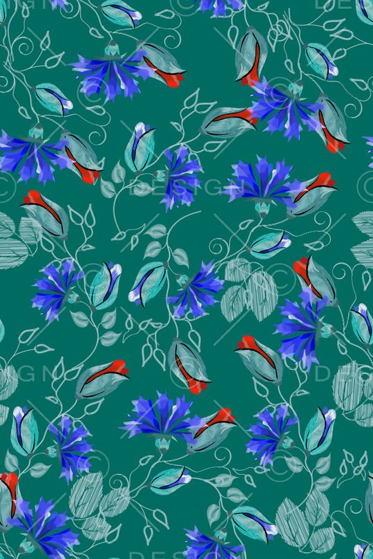 绿植树叶印花华亿平台图片