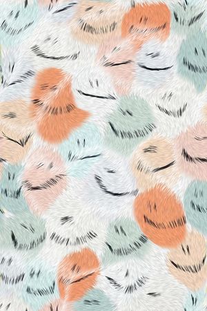 几何印花华亿平台图片