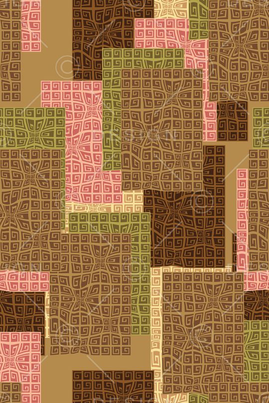 几何印花华亿平台图片