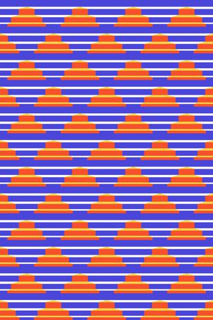 几何印花华亿平台图片