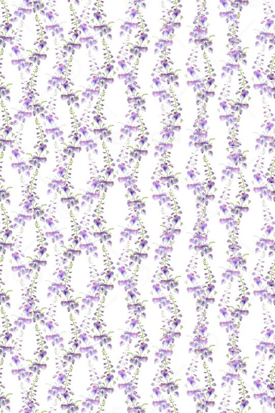 清爽底花卉印花华亿平台图片