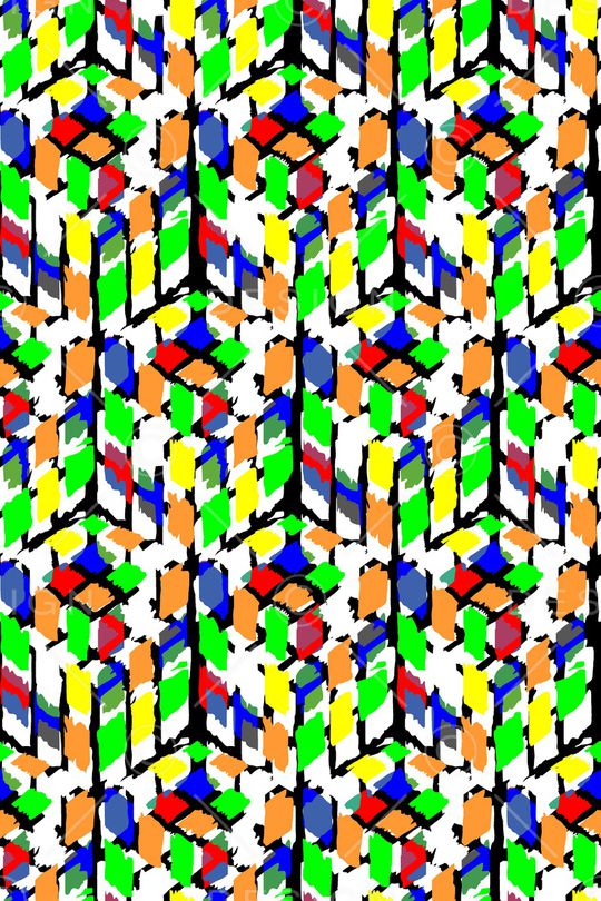 几何印花华亿平台图片