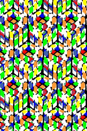 几何印花华亿平台图片