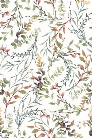 绿植树叶印花华亿平台图片