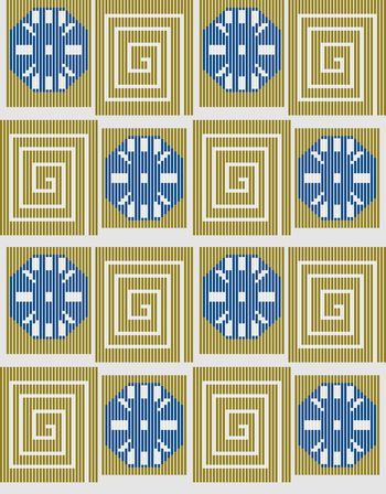 几何印花华亿平台图片