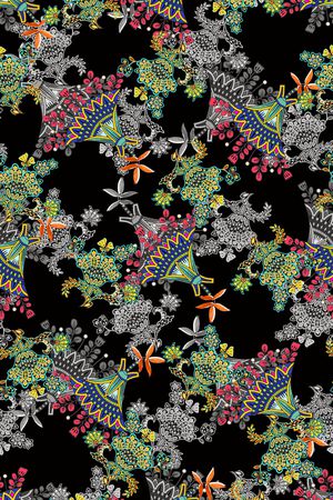 几何印花华亿平台图片